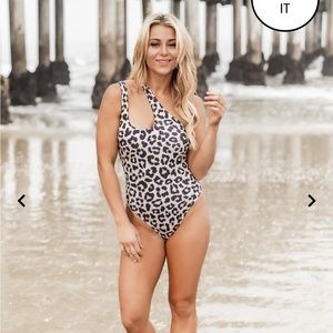 Pink Lilly XL one piece